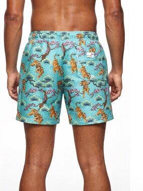 NWT Boardies Swim Trunks Tigers Medium